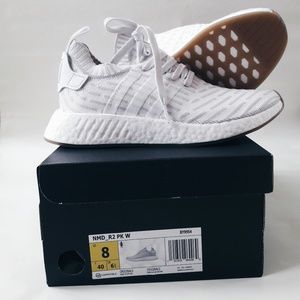 BRAND NEW Adidas NMD R2 White Shock Pink